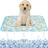 Dog Ice Pad, Summer Cool Bamboo Mat for Cats and Dogs, Breathable Pet Cooling Pad (Duck, M)