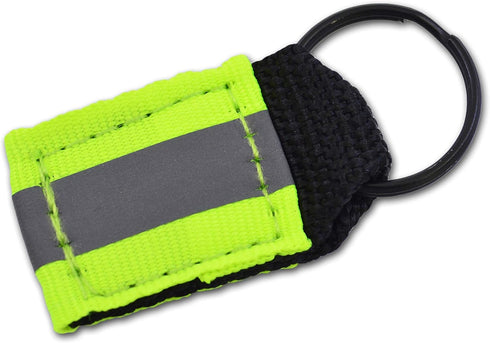 Lightning X Hi-Vis Reflective Balistic Nylon Webbing Zipper Pulls for EMT, Tactical, Safety Bags + Gear 10 pcs
