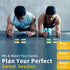 Gym Equipment Workout Cards - 62 Exercise Cards Deck, 5" x 3.5" Fitness Guide for Women & Men at Home or Gym