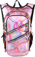 Hydration Backpack with Cool Lights, 2L Water Bladder, Lightweight Bag for Running, Hiking, Climbing