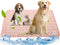 Pet Cooling Mat for Dogs, Ice Silk Cooling Blanket for Extra Large Dogs, Indoor & Outdoor (Pink, XL 40" x 28")