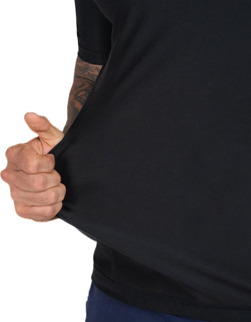 Kewlioo Sauna Shirt for Men - Heat Trapping Sweat Vest, Sauna Suit For Men, Compression Workout Sweat Suit for Gym