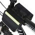 Riding Cycling Supplies PU Bike Rear Rack Storage Bag Bike Saddle Bag Durable for Riding Cycling for Bicycle by Okuyonic