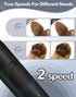 Dog Clippers for Grooming - 2 Speed Rechargeable Low Noise Pet Shaver with LED Light for Dogs & Cats Hair Trimming