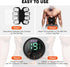Grexemin ABS Stimulator Workout Equipment, Ab Machine USB Rechargeable Gear for Abdomen/Arm/Leg, Strength Training