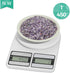 T4U Tumbled Chips Stones, Crushed Crystal Quartz 1 LB for DIY Aquarium Gravel Rocks (Amethyst)