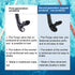 Swim Snorkel for Adult Swimmers, Snorkeling Gear for Pool and Open Water Training, Silicone Mouthpiece with One-Way