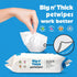 Petkin Big N' Thick Petwipes, 100 ct
