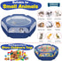 Pettzery (47"x23") Small Animal Playpen with Zippered Top, Portable Waterproof Pet Cage for Kitten, Bunny, Guinea Pig