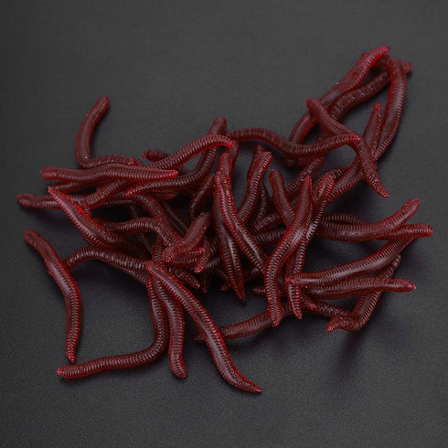 Zerone 4cm Soft Lures Sets - Silicone Swimbait Shad Grub Worm Plastic Fishing Lures, Sea Baits Tackle