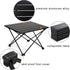 Backpacking 15.5''L 13.8''W 11.4''H SOUJOY Camping Side Table, Portable Folding Beach Table, Small Aluminum Picnic