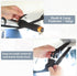 Vehicle Fishing Rod Holder, Heavy Duty Adjustable 5 Rod Capacity Storage Straps for Truck Car SUV Wagons Van