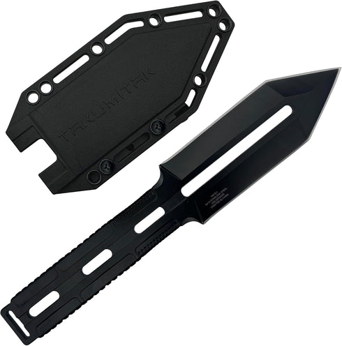 Hunting Survival Knife 9" Full Tang Fixed Blade Knives with Extra Set of FRN Sheath, MOLLE Clip