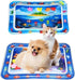 (#3) Water Play Mat for Cats, Cat Water Play Mat for Indoor Cats, Water Mat for Cats Play, Pet Water Sensory Play Mat