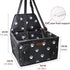 BYGD Pet Dog Booster Seat | Upgrade Support Rod | Breathable and Foldable Pet Car Basket | Portable Seat for Small and