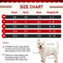 Dog Sweater Dress, Plaid Knitwear for Small Medium Dogs, Warm Turtleneck Pullover with Leash Hole for Christmas (Red,
