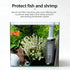 baoauh 10pcs 16) Aquarium Stainless Steel Mesh Filter Guard Stainless Steel Shrimp Tank Filter Inlet Protector Mesh