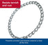 Coastal Pet Titan Chain Training Dog Collar, Durable Metal Choke Chain for Dog Training, 4 mm x 24"