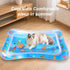NozlaID Tummy Comfort Cooling Water Mat for Cats, Interactive Sensory Play Mat with Thickened Leak Proof Sensor Tech