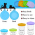 Food Can Covers 4 Pack - Universal BPA Free Silicone Lids for Dog and Cat Food, Fits Standard Size Cans