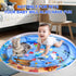 Gkiozu 0.6mm Summer Cat Water Mat for Indoor Cats, Upgraded Thicken Scratch-Resistant Interactive Sensory Play Mat
