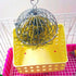Tfwadmx Stainless Steel Rabbit Hay Feeder, Grass Play Hay Ball Chew Toy, Small Animals Hay Manger Dispenser