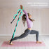 Premium Durable Stretch Straps with Loops, Multi-Loop Yoga Strap for Physical Therapy, Pilates, Dance
