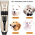 KRASS Trimmer Trimmer 4 Cordless Rechargeable Persian Cat Electric Silent Cat with Combs Professional Pet Grooming