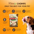 2.5-inch 12 Count Pork Chomps Baked Pork Skin Dog Chews, Mini Knots, Bacon Flavor Strip