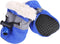 Fdit 4Pcs Dog Shoes Protectors with Elastic Fastening Band Set, Anti-Slip Sole Pet Dog Shoes Boots, Soft Cotton Padded
