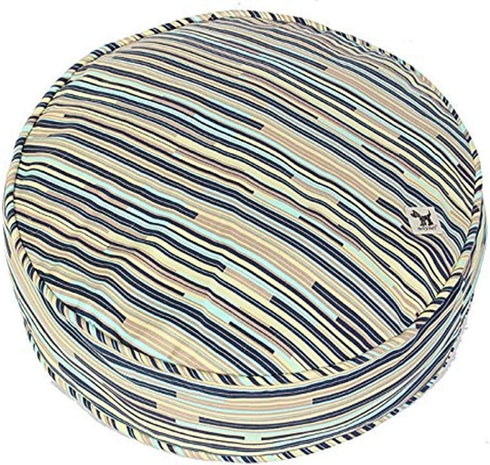 molly mutt Petite Dog Duvet Cover, Round I Don't Like Mondays Print, 20’’x20’’x4’’, 100% Cotton, Machine Washable