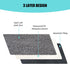 Waterproof Dog Bed Cover - Soft Plush Replacement Washable Cover for Pet Bed, Removable for Dog Crate