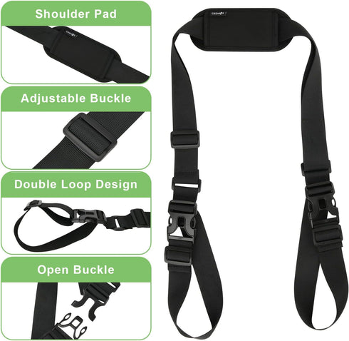 Cosmos Backpacking Adjustable Beach Chair Strap Scooter Shoulder Strap - Carry Strap for Carrying Beach Chair Foldable