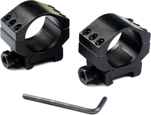 Thorn 30mm Scope Rings, Low Profile Heavy Duty Rings for Picatinny Rail Pair