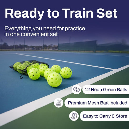 12 Pack Practice Baseballs with Mesh Bag - Tball Balls & T Ball Baseballs for Hitting - Softball & Baseball Training