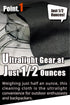 Ultralight 1/2oz 316L Stainless Steel Scrubber Cloth, Heat Resistant 1200? Quick-Drying & Sterilization for Camp Hiking