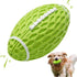 Rugby Squeaky Dog Toys for Aggressive Chewers, Durable Indestructible Football Chew Toys for Medium Large Breeds