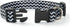 Mile High Life Nylon Puppy Dog Collar | Lightweight Collar with Cute Patterns for Small/Medium/Large Dogs, Black Plaid
