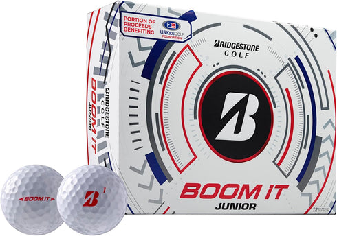 Bridgestone Boom It Jr Golf Balls - Designed for Young Golfers