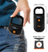 Tera FDX-B(ISO11784/85) Pet Microchip Reader with D-Ring RFID Portable Animal Chip ID Scanner with OLED Display Screen