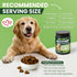 24-in-1 200 Count Omega-3 Dog Multivitamins Chewable, Dog Vitamins and Supplements with Glucosamine Chondroitin