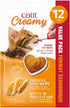 Catit Creamy Lickable Cat Treat, Healthy Tuna Cat Treat, 12 Pack