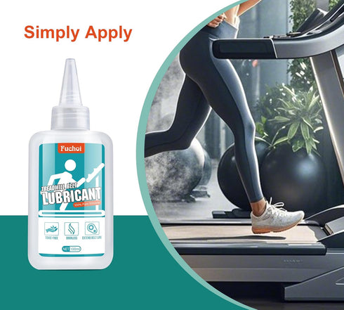 Fuchoi 7oz 200ml 100% Treadmill Belt Lubricant - / Treadmill Lubricant for Belt - Pure Silicone Treadmill Lube