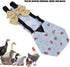 Chicken Diapers, Pet Diapers Reusable Pet Diaper Nappy Poultry Cloth Breathable Goose Clothes Diaper with Bow Duck