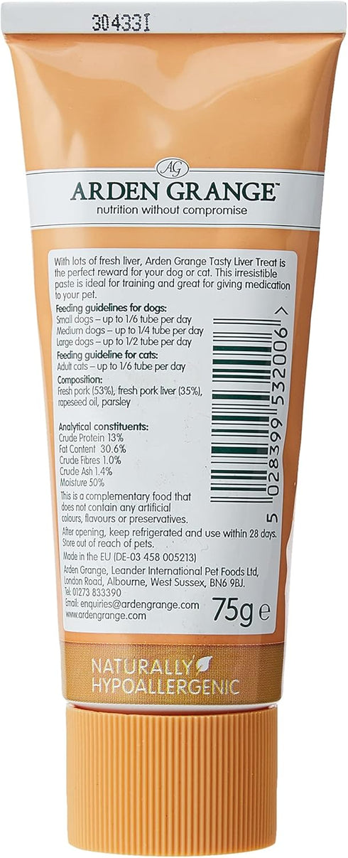 Tasty Liver Paste for Dogs 75g