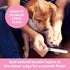 Bona Fide Beauty Pet Nail File, Made of Czech Glass, Quiet and Painless for Small Dogs, Cats, Birds