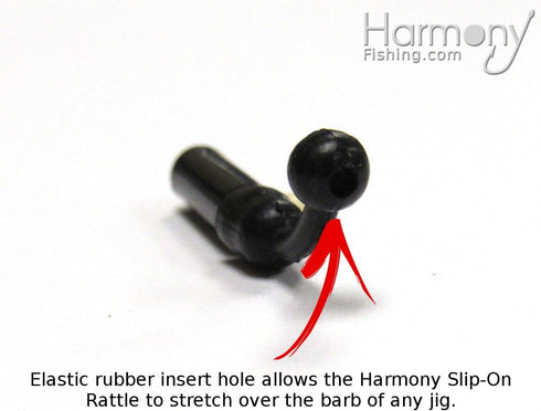 Harmony Fishing Slip-On Low Profile Jig Rattles - 10 Pack