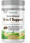 NaturVet Senior Advanced 5-in-1 Support Dog Supplement, 60 Ct – Supports Immune System, Heart, Liver, Cognitive