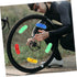 Kisangel 20pcs Bicycle Spokes Bike Lights - Kids Tire Lights for Safety and Reflective Visibility