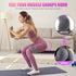Resistance Bands for Working Out - Exercise Bands for Women & Men, 3 Levels with Carry Bag for Home Fitness